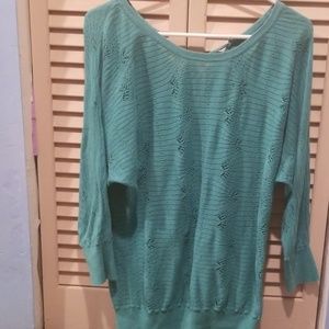 Lauren conrad light green long sleeve shirt
